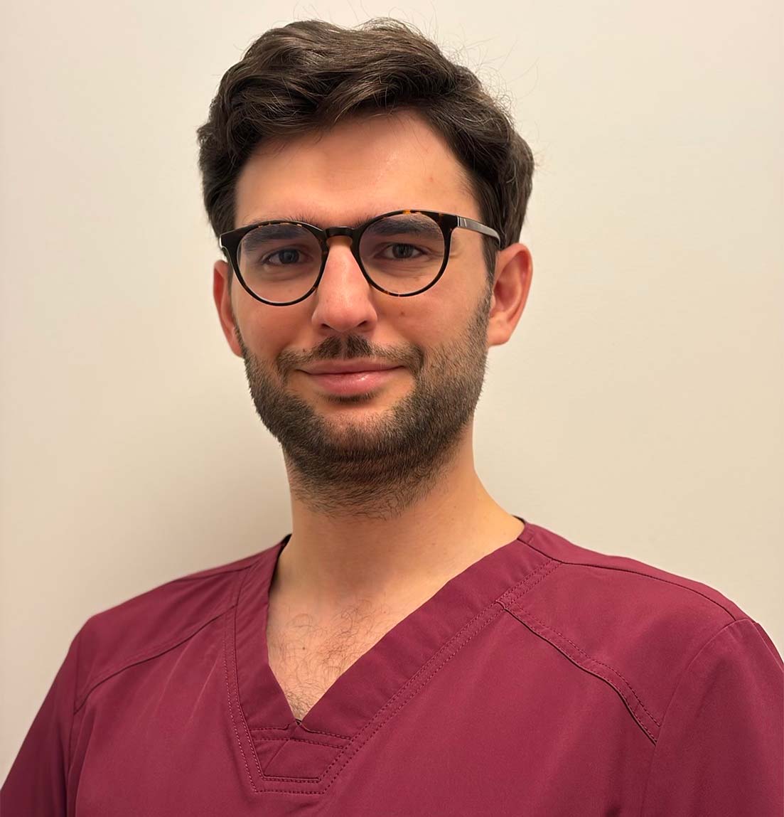 Lek. Mateusz Palusiński, lekarz w trakcie specjalizacji z chirurgii ogólnej